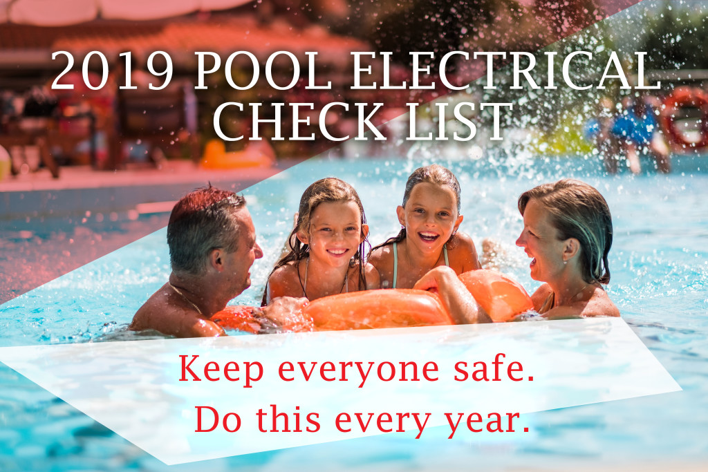 Pool Electrical safety.  Call Design Lighting by Marks, a member of 23 Banks Design Group